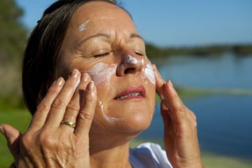 Sonnencreme gegen weißen Hautkrebs