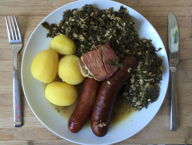 Grünkohl mit Pinkel
