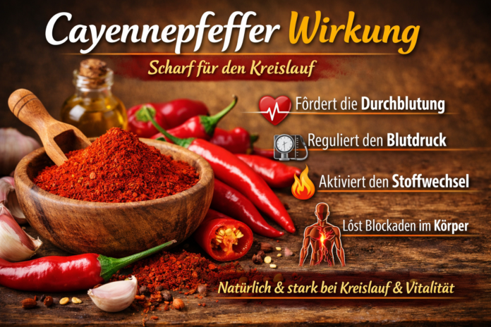 Cayennepfeffer Wirkung