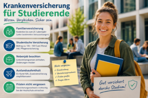 Krankenversicherung für Studierende