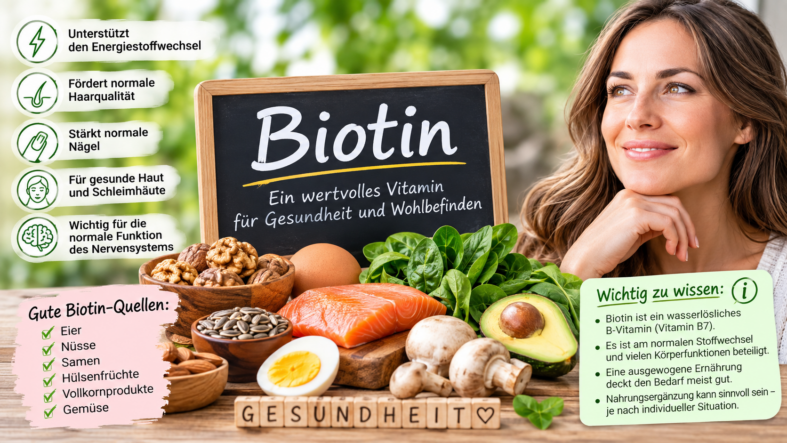 Vorteile von Biotin: Was das Vitamin wirklich kann